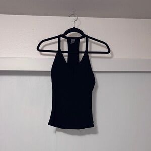 Chic Black Sleeveless Tank Top